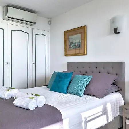 Immogroom - Terrace With Panoramic Sea View - Pool -ac Vallauris