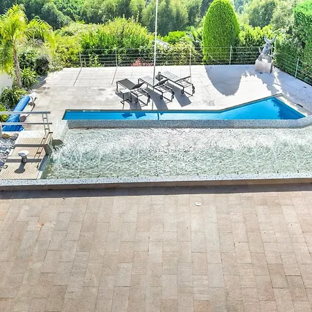 Immogroom - Terrace With Panoramic Sea View - Pool -ac Apartamento Vallauris