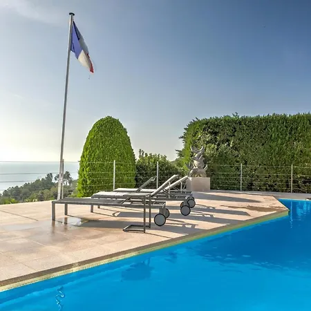 Immogroom - Terrace With Panoramic Sea View - Pool -ac Apartamento
